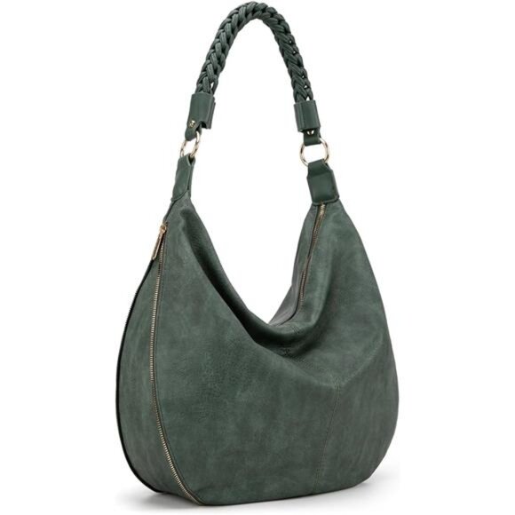 Hobo Bags for Women Large Slouchy Tote Bag PU Leather Hobo Purse
